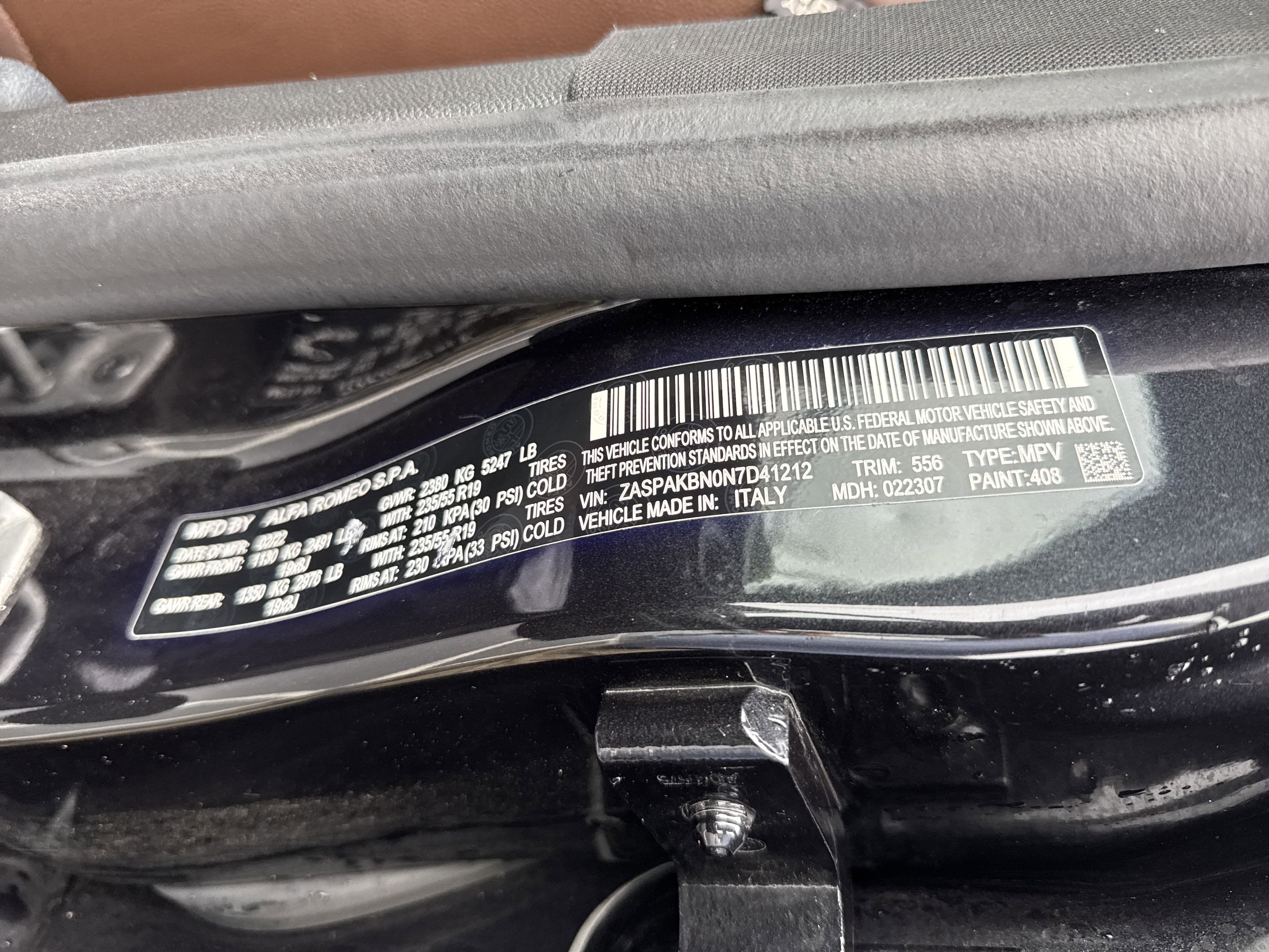 2022 Alfa Romeo Stelvio Ti